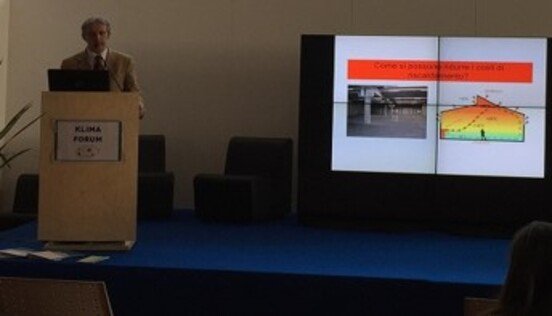 Relatore Siborg al Klima Forum